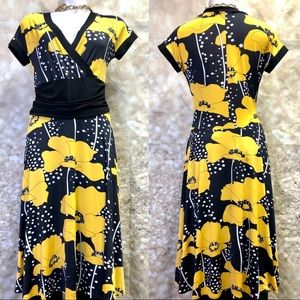 Women Kataya wrap dress, sz 6